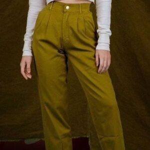 Big Bud Press Trousers - size L, olive green